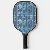 Raquette De Pickleball Lignes de snowboardeurs (Recto)
