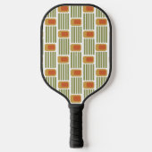 Raquette De Pickleball Lignes et boîtes vertes (Recto)