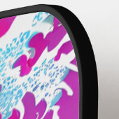 Raquette De Pickleball L'inspiration de la Grande Vague (Détail gauche)