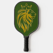 Raquette De Pickleball Lion Avec Couronne - Style Or 2 (Verso)