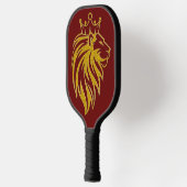 Raquette De Pickleball Lion Avec Couronne - Style Or 2 (Gauche)