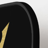 Raquette De Pickleball Lion Avec Couronne - Style Or 3 (Détail gauche)