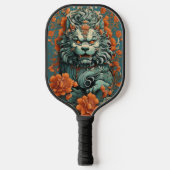 Raquette De Pickleball Lion de la grippe de la sagesse (Recto)