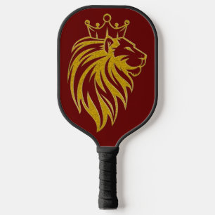 Raquette De Pickleball Lion With Crown - Gold Style 2