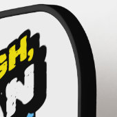 Raquette De Pickleball Live Laugh Lesbian (Détail gauche)