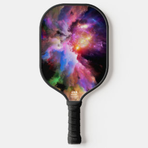 Raquette De Pickleball L'oeuvre Cloud de SlipperyJoe abstraite surre vibr