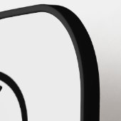 Raquette De Pickleball Logo Business Moderne Conception Minimale (Détail gauche)