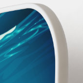 Raquette De Pickleball Logo circulaire professionnel personnalisé avec bl (Détail gauche)