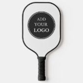 Raquette De Pickleball Logo d'entreprise de forme simple (Recto)