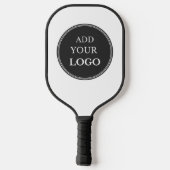 Raquette De Pickleball Logo d'entreprise de forme simple (Verso)