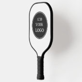 Raquette De Pickleball Logo d'entreprise de forme simple (Gauche)