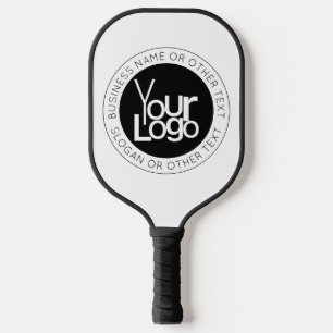 Raquette De Pickleball Logo d'entreprise et texte moderne simple modifiab