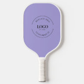 Raquette De Pickleball Logo d'entreprise Purple Promotional Custom (Recto)