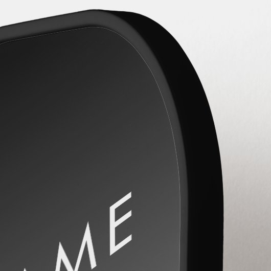 Raquette De Pickleball Logo et texte promotionnels modernes | Couleur mod (Détail gauche)