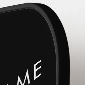 Raquette De Pickleball Logo et texte promotionnels modernes | Couleur mod (Détail gauche)