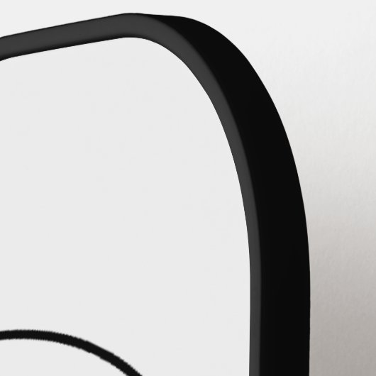 Raquette De Pickleball Logo personnalisé (Détail gauche)