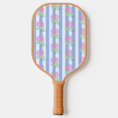 Raquette De Pickleball Logo rose Preppy Piece (Verso)