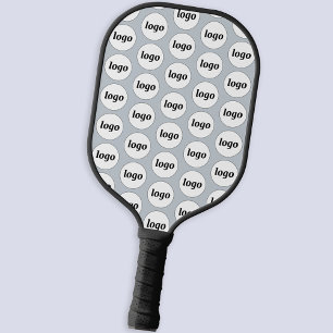 Raquette De Pickleball Logo simple Motif commercial Poudre bleu