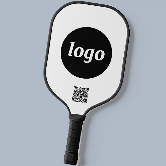 Raquette De Pickleball Logo simple QR Code Entreprise Promotionnel