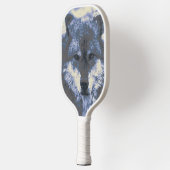Raquette De Pickleball Loup, bleu (Gauche)
