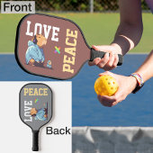 Raquette De Pickleball LOVE × CAPYBARA - Custom