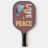 Raquette De Pickleball LOVE × CAPYBARA - Custom (Recto)