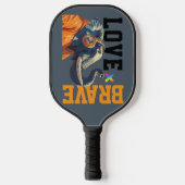 Raquette De Pickleball LOVE × ELEPHANTS - Custom (Recto)