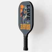 Raquette De Pickleball LOVE × ELEPHANTS - Custom (Gauche)