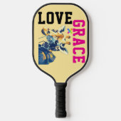 Raquette De Pickleball LOVE × GIRAFFE - Custom (Recto)