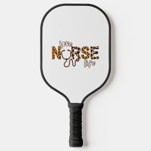 Raquette De Pickleball Love Nurse Life Cheetah 3 (Recto)
