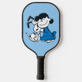 Raquette De Pickleball Lucy Hugging Snoopy (Verso)