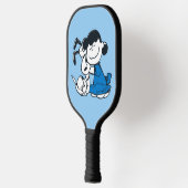 Raquette De Pickleball Lucy Hugging Snoopy (Gauche)