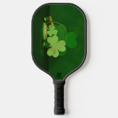 Raquette De Pickleball Lutrin de thème Saint-Patrick de SlipperyJoe (Recto)