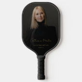 Raquette De Pickleball Luxe Black Gold immobilier promotion (Recto)