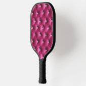 Raquette De Pickleball Luxe Glam Rose Faux Velvet (Gauche)