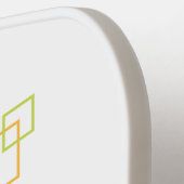 Raquette De Pickleball Macareux Studieux Oiseau de Mer Cadeau Personnalis (Détail gauche)