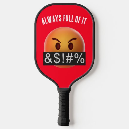 RAQUETTE DE PICKLEBALL MAD EMOJI DESIGN PICKLEBALL PADDLE (Verso)