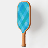 Raquette De Pickleball Madras Moment - Paddle de Pickleball Plaid Bleu Ve (Gauche)