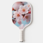 Raquette De Pickleball Magie en fleurs roses (Verso)