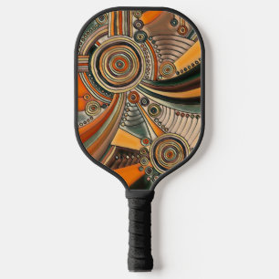 Raquette De Pickleball Main Tirée Par EDDArt - Thoughts 1