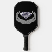 Raquette De Pickleball Mains de Diamant (Verso)