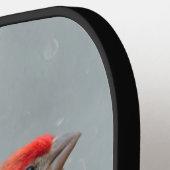 Raquette De Pickleball Maison Finch en Neige - Photo originale (Détail gauche)