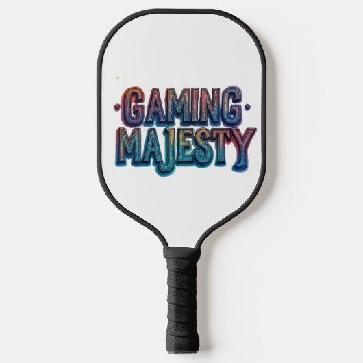 Raquette De Pickleball Majesté du jeu (Recto)