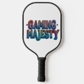 Raquette De Pickleball Majesté du jeu (Verso)