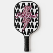 Raquette De Pickleball Mama éclair rose personnalisée (Recto)