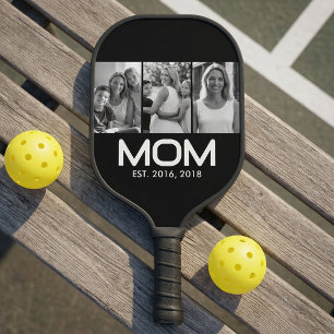 Raquette De Pickleball Maman a établi Bold Black 3 Photo