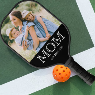 Raquette De Pickleball Maman a établi une photo amusante