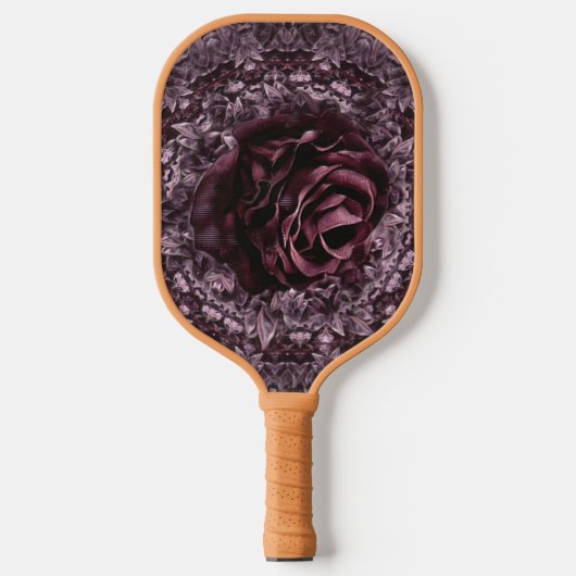 Raquette De Pickleball Mandala de rose  (Recto)