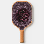 Raquette De Pickleball Mandala de rose  (Verso)