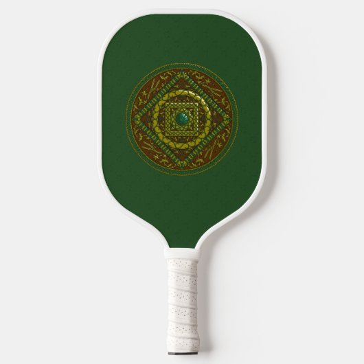 Raquette De Pickleball Mandala du Taureau (Recto)